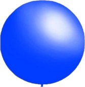 100 stuks - Decoratieballonnen midden blauw 28 cm pastel professionele kwaliteit