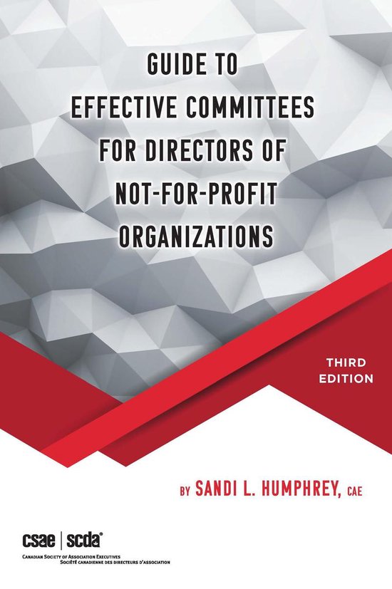 Guide to Effective Committees for Directors of Not-For-Profi ... - cover