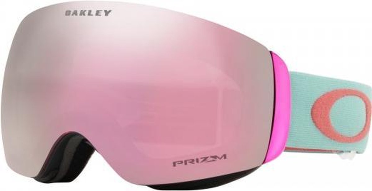 Oakley Skibril - Unisex - lichtblauw/roze | bol.com