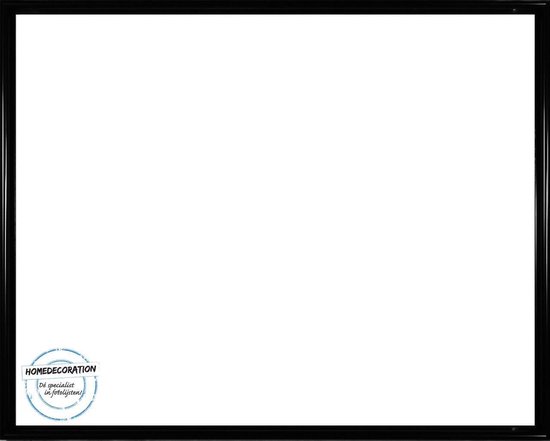 Homedecoration Montreal - Cadre photo - Format photo - 22 x 50 cm - Noir brillant