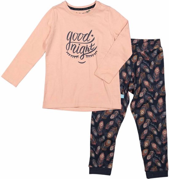 Omhoog gaan analoog oven Charlie Choe pyjama meisjes - roze - Fancy feathers - maat 158/164 | bol.com