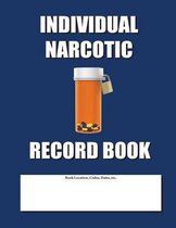 Individual Narcotic Record Book