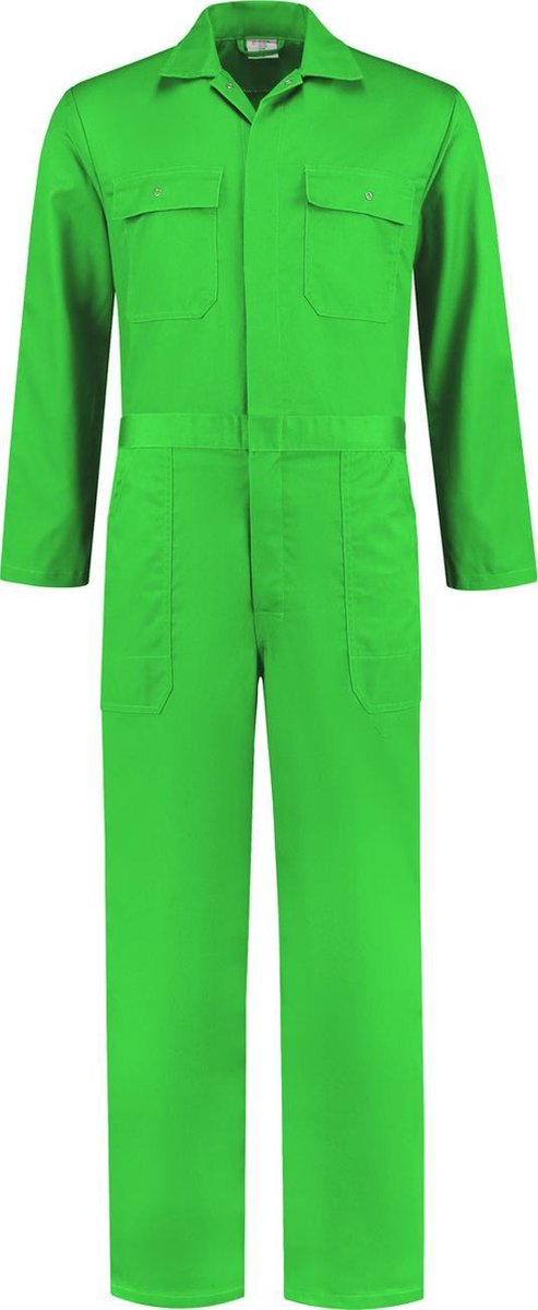 EM Workwear Overall pol/kat Lgroen - Maat 58