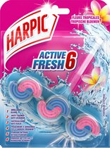 Harpic Toiletblok - Tropische Bloemen - 6 x 1 Stuk