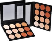 Mehron Celebré Pro-HD Pressed Powder Contour & Highlight Palet - 12 Tinten