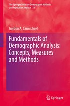 The Springer Series on Demographic Methods and Population Analysis 38 - Fundamentals of Demographic Analysis: Concepts, Measures and Methods