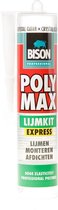 Bison professional poly max lijmkit express crystal clear - 300 gram