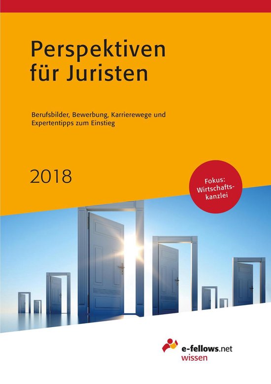 Perspektiven für Juristen 2018 - cover