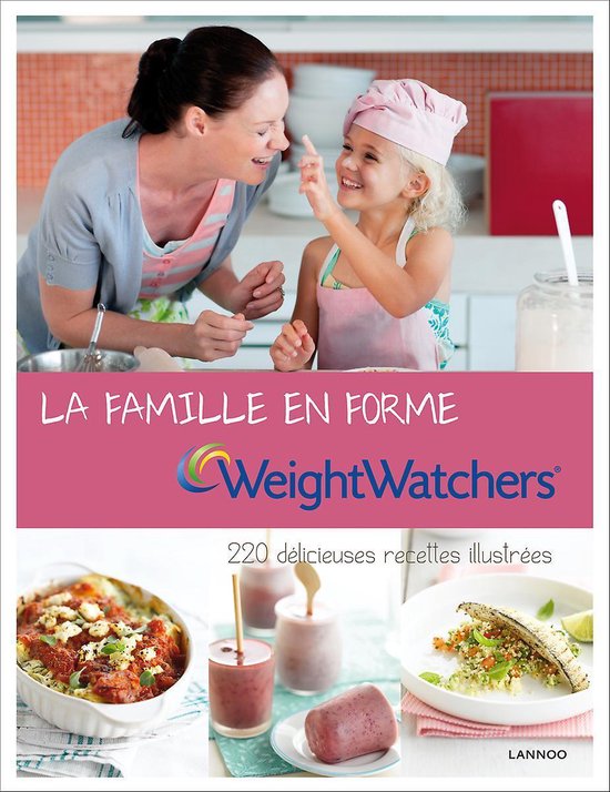 Cover van het boek 'Weight Watchers Famille En Forme' van  Nvt