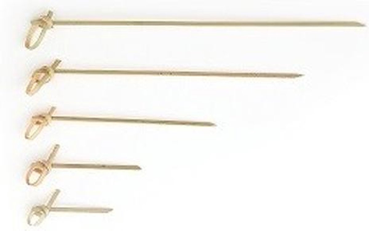 Sier Disposables 31025 250stuk(s) Hout cocktailprikker