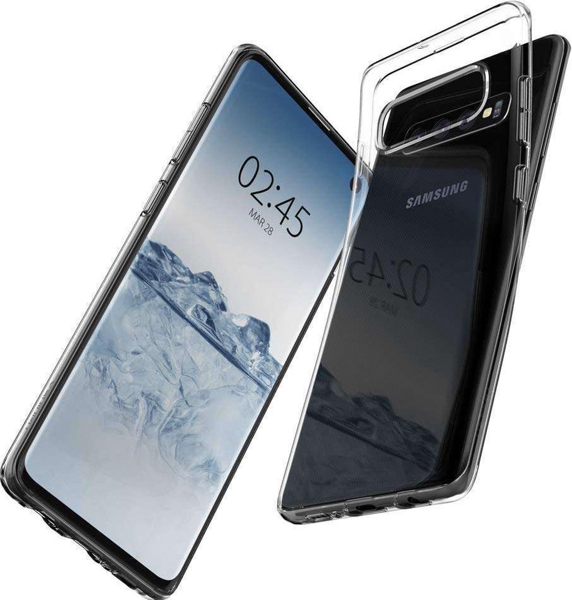 Liquid Crystal Case Samsung Galaxy S10 - Crystal Clear