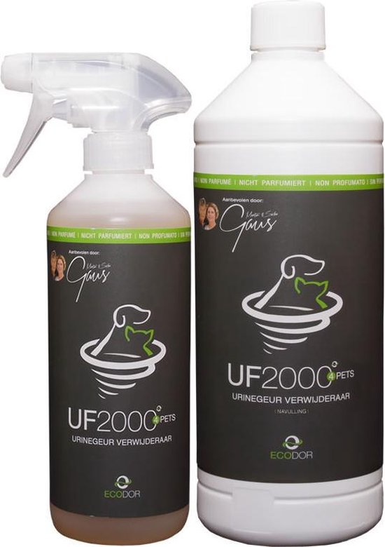UF2000 4Pets - Urinegeur Verwijderaar - Voordeel Pakket - Ecodor