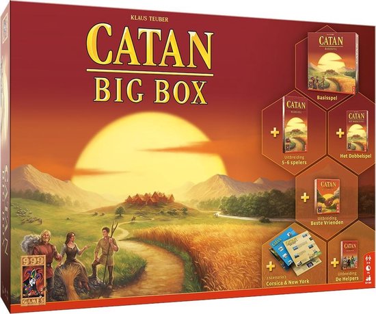 Boek: Catan: Big Box Bordspel, geschreven door 999 Games