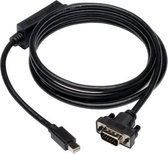 Tripp-Lite P586-010-VGA-V2 Mini DisplayPort 1.2 to VGA Active Adapter Cable, Mini DP to HD15 (M/M), 1920x1200/1080p, 10 ft. TrippLite