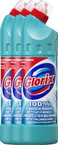 Glorix Bleek Eucalyptus - 3 x 750 ml - Toiletreiniger - Voordeelverpakking