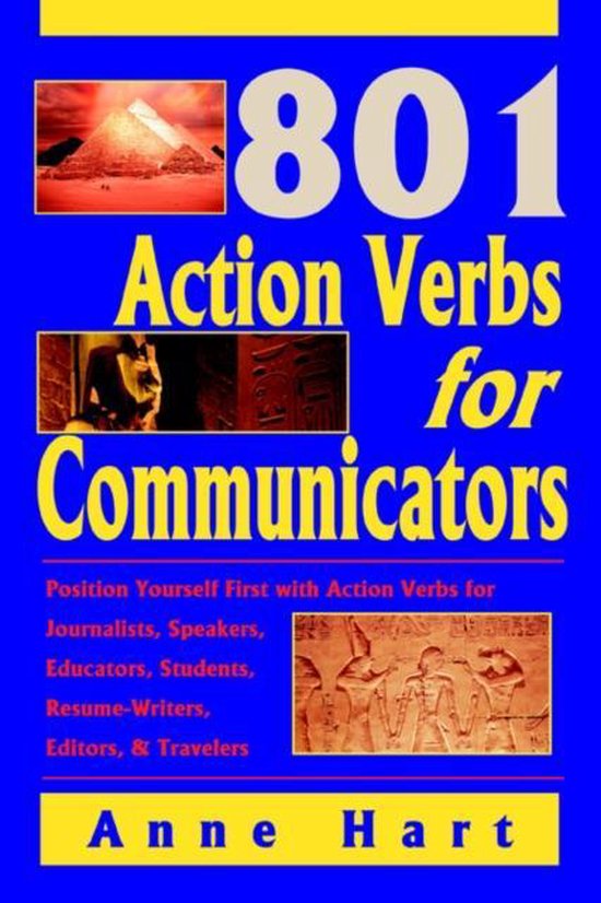 801 Action Verbs For Communicators - cover