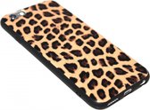 Luipaard back cover bruin Geschikt Voor iPhone  6 (S) Plus