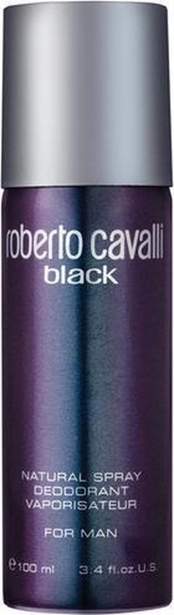 Roberto Cavalli Black natural deodorant spray 100 ML