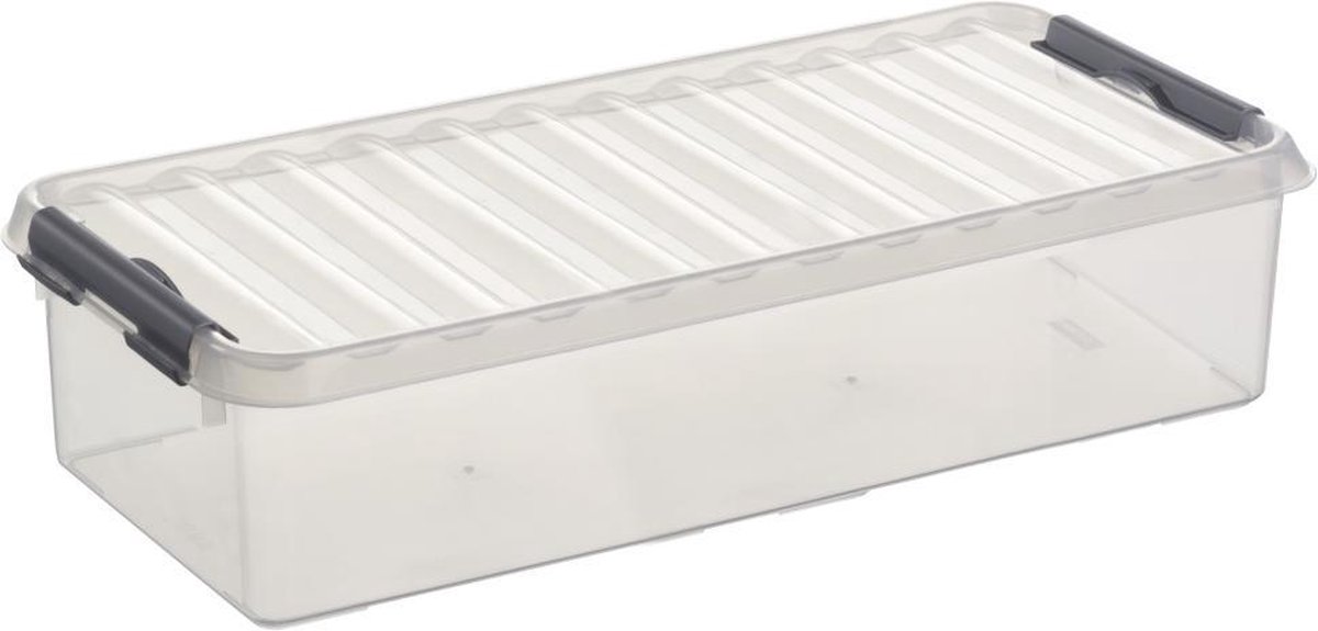 Sunware opbergbox Q-line 6,5L transparant 48,5x19x10,5cm
