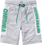 Vingino Jongens Short - Light Grey Melee - Maat 110