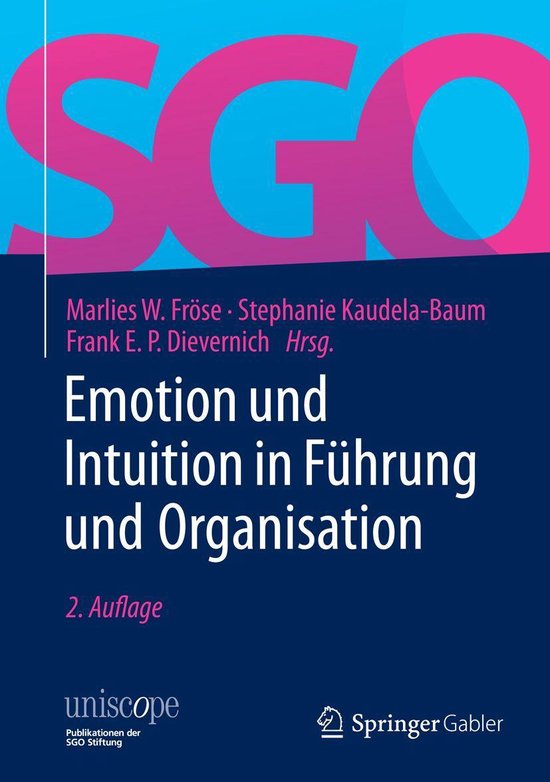 uniscope. Publikationen der SGO Stiftung - Emotion und Intui ... - cover