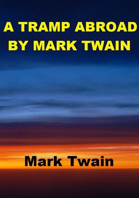 A Tramp Abroad - cover