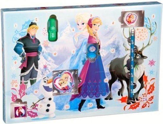 Disney Frozen Adventskalender - met knutselbenodigdheden