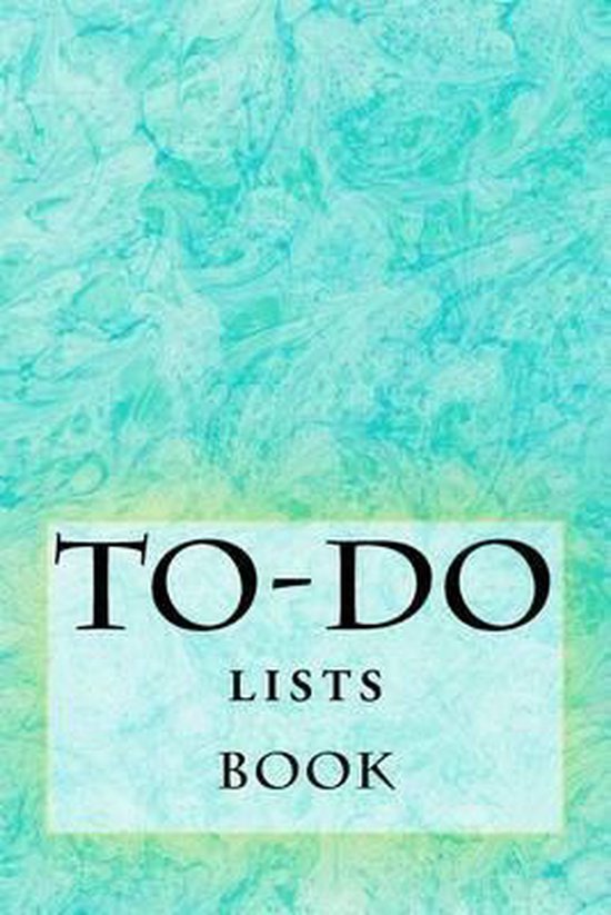 Turn Your Life Into a Book- To-Do Lists Book - cover