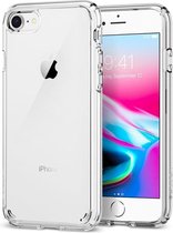 iphone 7 hoesje siliconen case transparant - iphone 8 hoesje - Apple iphone se 2020 hoesje hoesjes cover hoes - iPhone se 3 (2022) hoesje