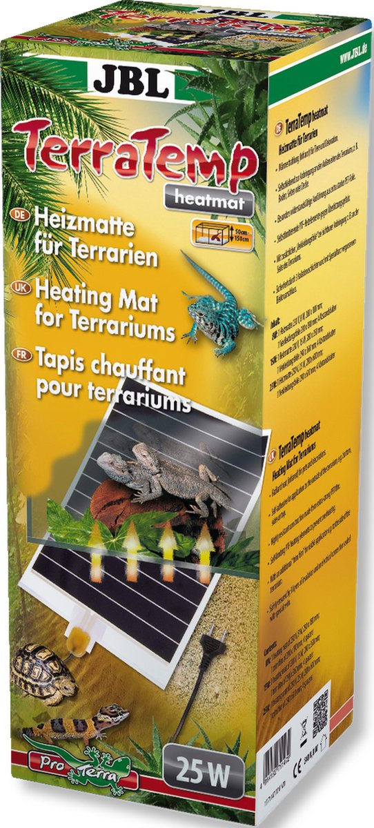 JBL TerraTemp Heatmat – verwarmingsmat voor terraria 25 Watt
