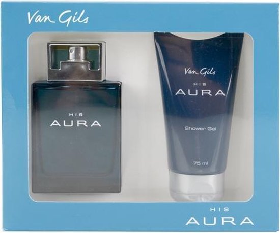 Van Gils His Aura Valentijn Setje Shower Gel 75 ML en Eau de Toilette 75 ML  Men | bol.com
