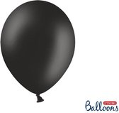 """Strong Ballonnen 30cm, Pastel zwart (1 zakje met 100 stuks)"""