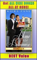 Omslag Her Billionaire Boyfriend Series (A Billionaire Book Club BWWM Interracial Romance) 1 -  A Home for the Billionaire 1-9