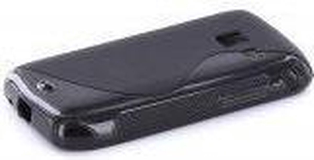 Mobiparts TPU Case Samsung S6102 Galaxy Y Duos S-Shape Black