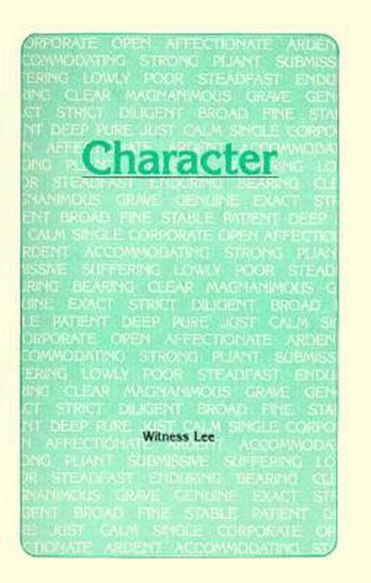 Character - cover