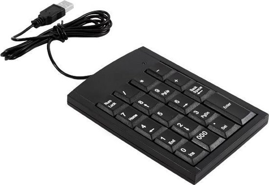Extern Universeel Numeriek USB Toetsenbord - PC/Laptop Keypad Numpad | bol.com