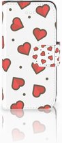 Bookhoesje iPhone 5s | SE Hearts
