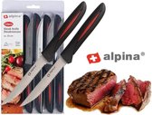 Alpina Steakmessen - 12 Delig - RVS