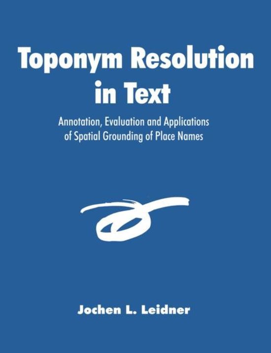 Toponym Resolution in Text - cover