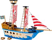 Small Foot Piratenschip Jack Hout Rood 67 X 52 Cm