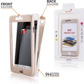 iPhone X / Xs Full Body 360 Super Thin Case Cover Hoesje Goud
