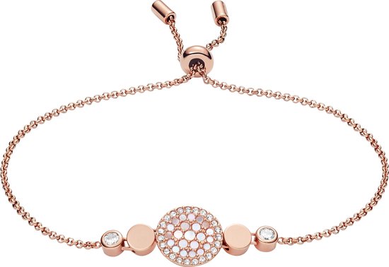 FOSSIL Mop Bracelet Rosegold Rose doré