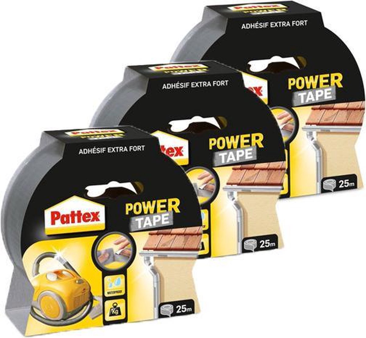 Pattex Power Tape set 3 rol
