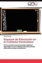 Ensayos de Educación en el Contexto Venezolano