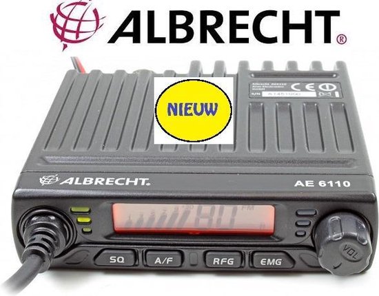 Albrecht AE 6110 Mini- CB Funkgerät | bol.com