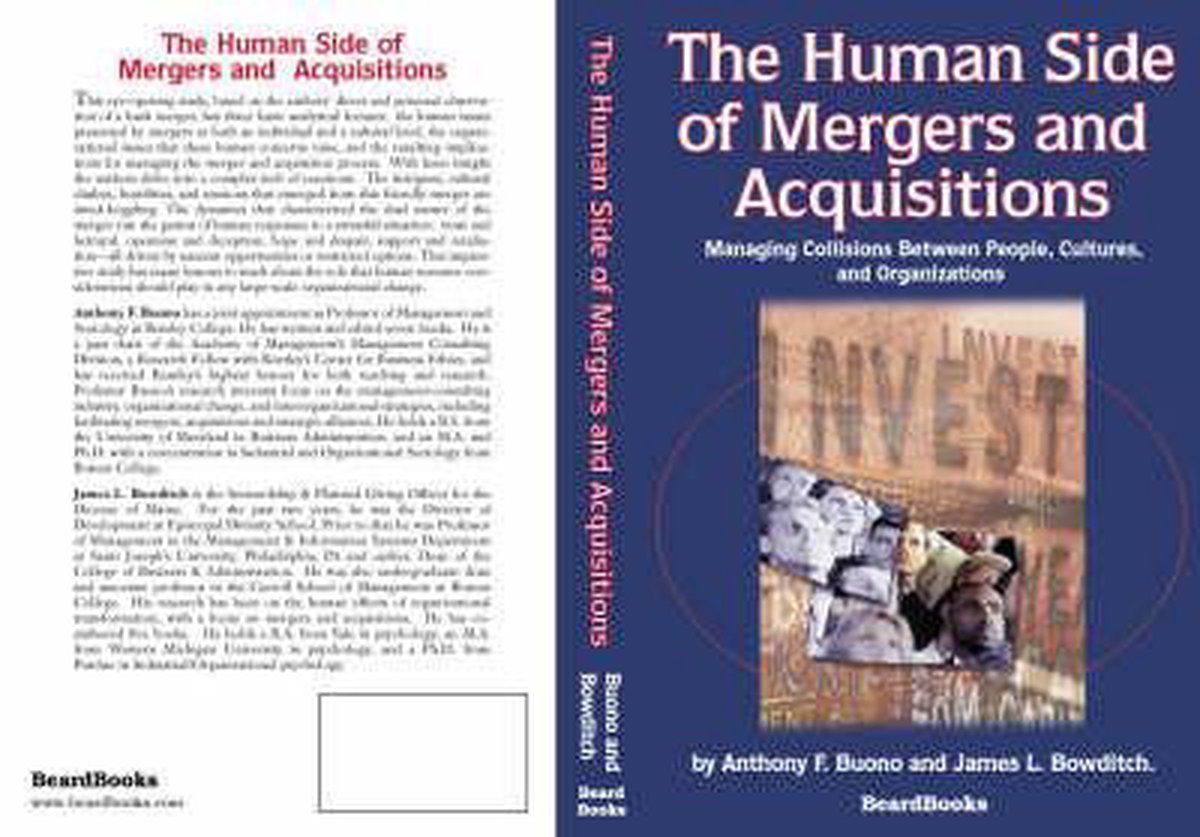 The Human Side of Mergers and Acquisitions - Anthony F. Buono