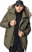 YCLO Torben Parka Dark Army (Faux Fur)