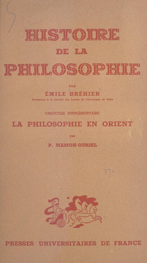 Histoire de la philosophie