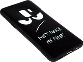 ADEL Siliconen Back Cover Hoesje Geschikt voor Samsung Galaxy S9 Plus - Don't Touch My Phone