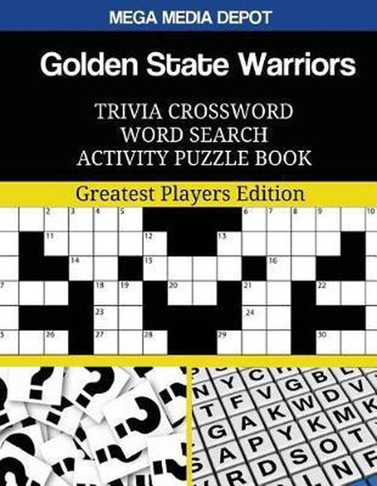 Golden State Warriors Trivia Crossword Word Search Activity Puzzle Book